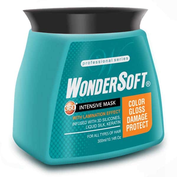 Wondersoft Professionnel Color Gloss Damage Protect Hair Mask with Liquid  Silk & Keratin for Dry and Damaged Hair, 300gm - Wondersoft