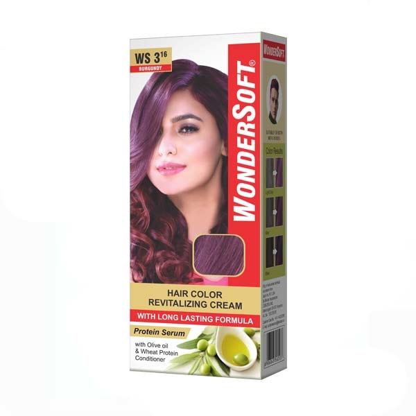 Wondersoft Burgundy Hair Color - Wondersoft